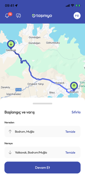 Nereden → Nereye?