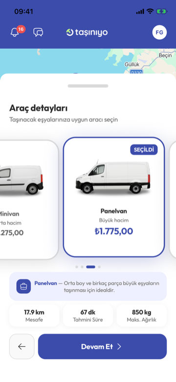 Aracını ve Zamanını Seç