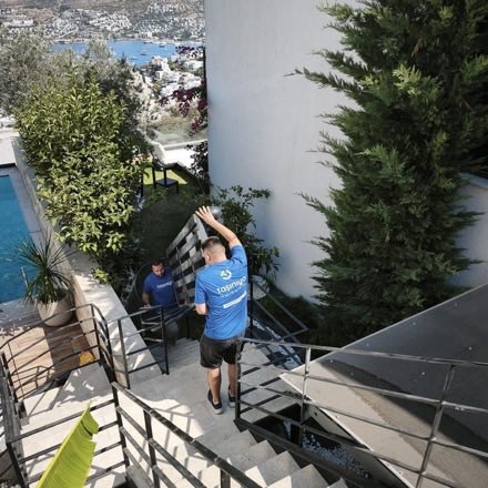 Merdivenden taşıma